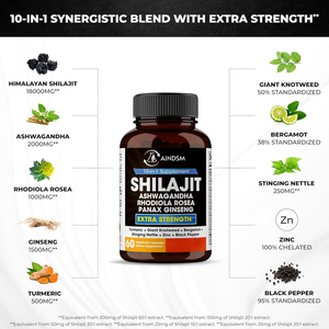 Cápsulas de Shilajit en Venta de Fábrica, Reducen la Fatiga, Shilajit del Himalaya, Bardana, Ashwagandha, Refuerzo Inmunológico - Product Image 4