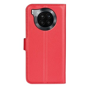 Funda protectora de cuero con textura de lichi para teléfono móvil, carcasa con tapa tipo billetera para Huawei <span class=keywords><strong>Honor</strong></span> <span class=keywords><strong>50</strong></span> Lite, nova 8i - Product Image 5