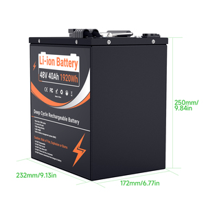Batería de Iones de Litio de 48v 40ah para Bicicleta Eléctrica, con BMS de 50A para Motor de Bicicleta Eléctrica de 1500w, en Stock en Alemania - Product Image 5