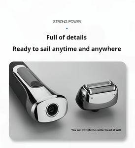 เครื่องโกนหนวดไฟฟ้าพกพา MENGLI 3911 แบบชาร์จได้ กันน้ำ ใบมีดฟอยล์ ABS ชาร์จผ่าน USB ปรับแต่งได้ ใบมีดสามชั้น ใช้สำหรับโกนหนวดบนใบหน้า - Product Image 3