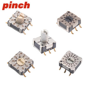 Interruptor Codificador Rotatorio de Presión BCD8421, Terminal de Soldadura 1NO 50V, Plástico IP21 - Product Image 4