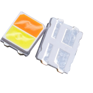 Chip LED Bicolor SMD 2835, 24-28LM, 9000K-10000K, 3.0-3.6V, Blanco Puro y Blanco Cálido, Alto CRI, 1W, Personalizable - Product Image 2