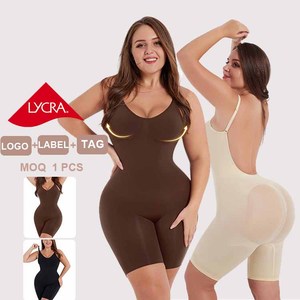 Hexin Wholesale Custom Service <strong>Backless</strong> Bodysuit Full Body Shaper Tummy Control <strong>Shapewear</strong> Seamless Body <strong>Shapewear</strong> for Women - Product Image 5