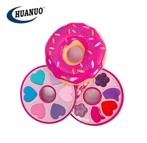 Kit de jeux de cosmétiques pour enfants Donut, <span class=keywords><strong>jeu</strong></span> de <span class=keywords><strong>maquillage</strong></span> en plastique pour filles - Product Image 1