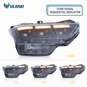 Phares avant VLAND pour <span class=keywords><strong>Ford</strong></span> <span class=keywords><strong>Mustang</strong></span> <span class=keywords><strong>GT</strong></span> S650 2023 2024 2025 2026, phares LED complets modifiés pour voiture - Product Image 3