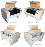 Laser 9060 80w 100w 130w pour acrylique / MDF / bois / cuir, matériaux non métalliques, mini machine de gravure laser CO2 9060