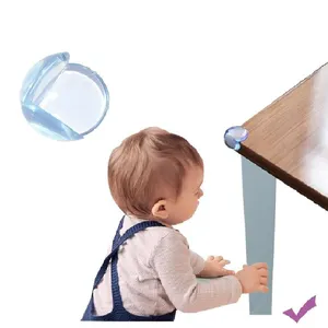 Meubelen Veiligheid Siliconen Rubber Hoek Guard Soft Edge Protector Voor Baby Stop Kind Hoofdletsel