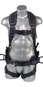 Tali kekang keselamatan kaki menonjol tali belakang dan samping d-ring - Product Image 3