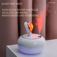 Portable nouveau Design Mini USB Led diffuseurs d'arôme lampe à ultrasons coucher de soleil lumière humidificateur d'air pour la maison de bureau