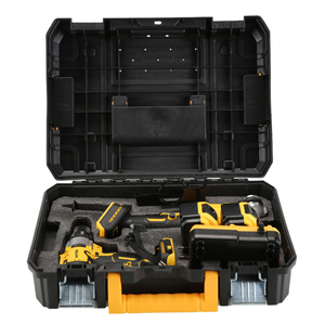 Hot Sale Two-Piece Brushless Impact Wrenches Set Hard Case 1-Year Warranty Customizable OEM Industrial DIY Power Tools Hard Case - Product Image 1