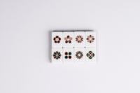 Élégant jeu de tuiles de mahjong américain en acrylique rouge de la collection HAUS, jeu de table luxueux, cadeau idéal pour les joueurs, casino, jeu d'argent
