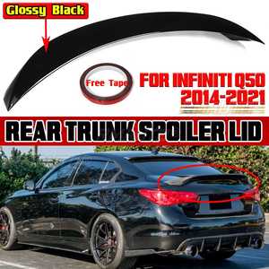 Nuevo alerón trasero estilo RS para Infiniti Q50 2014-2021, labio de maletero de ABS para coche - Product Image 1
