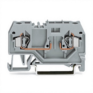 Nuevo Bloque de Terminales Wagos 281-916 de 2 Conductores para Montaje en Riel, para Módulos y <span class=keywords><strong>Enchufes</strong></span>, Serie 281, Gris - Product Image 1