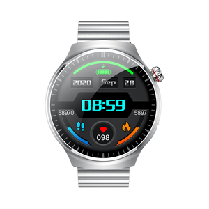 Smart Circle 1.5 Inch Round HD Touch Fitness Smartwatch with <strong>Heart</strong> Rate NFC Bluetooth Call Wireless Charging - Product Image 5