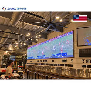 Abd'de spor Bar için Canbest Fiw P1.86 1.86Mm 10240x33.mm 33.59X6.29Ft kapalı Led duvar tipi Video ekranı ekran - Product Image 2