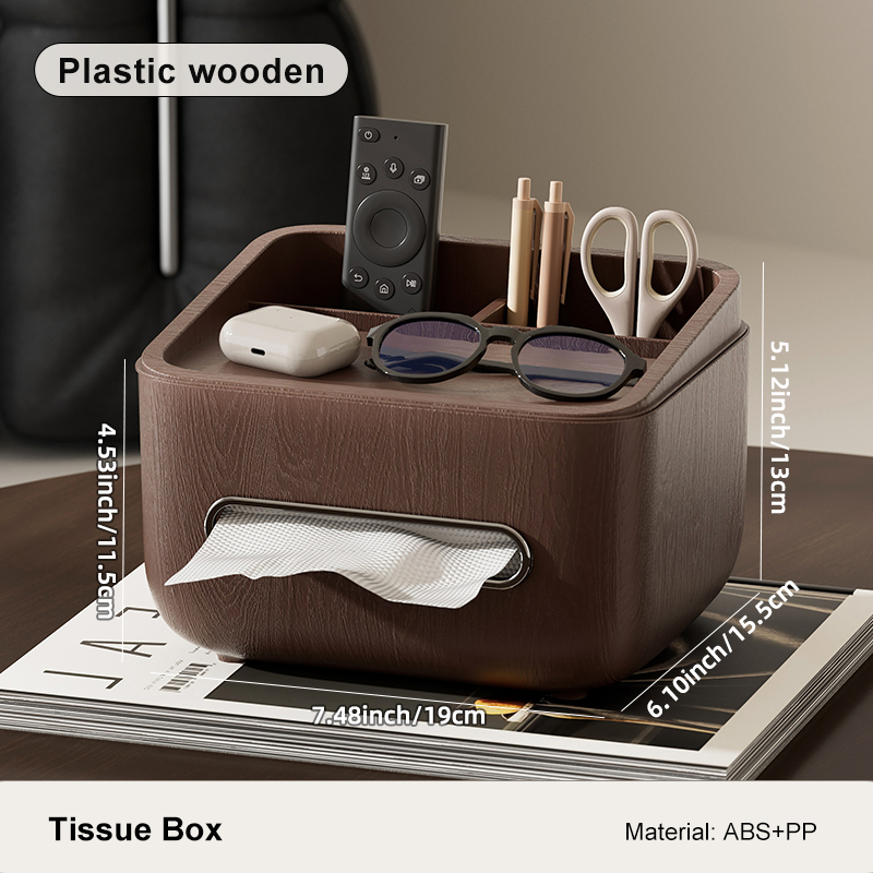 en plastique en bois