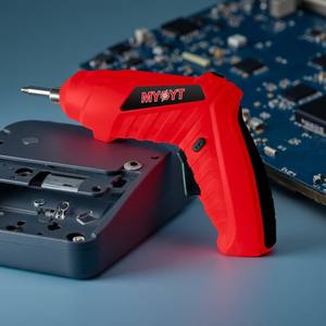 مفك براغي كهربائي صناعي MYOYT 4CSD16، لاسلكي 4 فولت، بطارية ليثيوم أيون 1300 مللي أمبير، عزم دوران أقصى 3.5 نيوتن متر، أداة كهربائية احترافية - Product Image 2