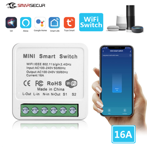 {Nhà sản xuất} tuya 16A 10A Wifi chuyển đổi thông minh ngắt mô-đun hỗ trợ cuộc sống thông minh ứng dụng điều khiển từ xa chuyển đổi giọng nói tiếp sức hẹn giờ - Product Image 6