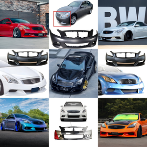 Alerón Trasero de Fibra de Carbono Estilo <span class=keywords><strong>E</strong></span>, Faldones Laterales, Alerones, Divisores, Difusor para <span class=keywords><strong>F</strong></span> para g37, Parachoques Delantero de Fibra de Carbono - Product Image 3