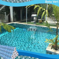 Revestimientos para Piscinas JS Ecológicos, No Tóxicos, Biodegradables, 100% Recubiertos de PVC, Impermeables, Resistentes a Desgarros, Retardantes de Llama, Anti-UV, Anti-Moho