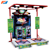 Jeux de divertissement d'intérieur, borne d'arcade Dance Dance Revolution, borne d'arcade Pump It Up