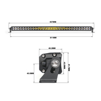 Amincissez les lumières tout-terrain universelles de faisceau combiné blanc de la puissance élevée 180 k des barres lumineuses menées droites de 30 pouces 6000 w