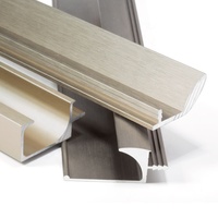 Conception de profils de meubles modernes du fabricant, Aluminium caché, alliage d'aluminium 6063, carré en alliage de 1.50 Mm