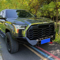 Vente en gros de barres de protection 4x4 de haute qualité en acier noir, clips de pare-chocs avant pour TUNDRA HILUX Pajero L200 2022+, mise à niveau de la protection du véhicule