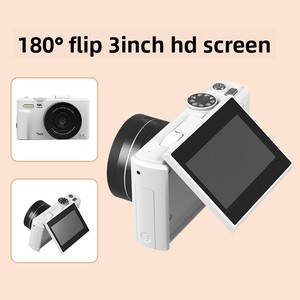 Cámara digital HD 5K con pantalla abatible 3.0, enfoque automático y filtro de belleza para niños y estudiantes - Product Image 3