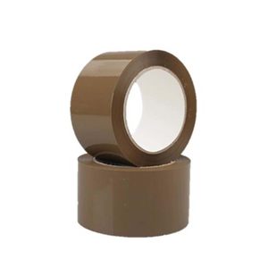 Heavy Duty High Temperature BOPP Packaging <strong>Tape</strong> <strong>Brown</strong> 2.0MIL X 48MM X 55Yards Waterproof Pressure Sensitive Adhesive - Product Image 2
