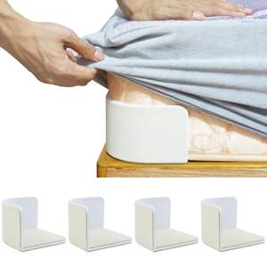 Bed <b>Sheet</b> Holder Bed <b>Sheet</b> Grippers Discrete Heavy Duty BedSheet Tightener Non Slip Corner <b>Sheet</b> Grippers - Product Image 2
