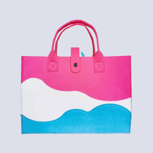 Bolso de playa de lona duradero personalizado con logotipo - Product Image 4