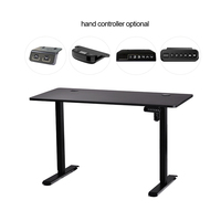 Mécanismes de hauteur de table réglable à moteur unique avec deux pieds table de bureau réglable en hauteur