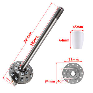 Palanca de cambios corta de aluminio para coche de 390mm con perilla de cambio blanca para <span class=keywords><strong>BMW</strong></span> E30 E36 <span class=keywords><strong>E46</strong></span> E34 E39 5 Series E34 E39 E6x - Product Image 6