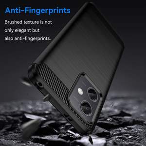 Funda para Redmi Note 12 5G, Antigolpes, Protección Contra Caídas, Flexible, de TPU, Color Negro - Product Image 4