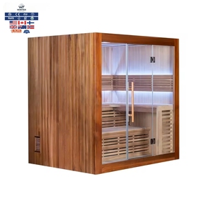 Nouvelle salle de sauna infrarouge <span class=keywords><strong>Hammam</strong></span> intérieure pour 6 personnes, idéale pour appartement - Product Image 1