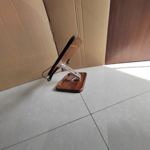 Soporte de Lectura Ajustable de Madera 340x235mm, Soporte de Libros de Escritorio con Altura Ajustable, Madera de Nogal, para Oficina y Hogar - Product Image 4