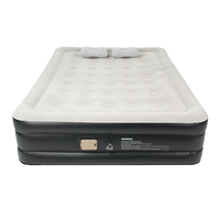 Lit Gonflable Design Moderne avec Pompe Électrique Intégrée en PVC, Meuble Maison Pliable pour Chambre et Salon, Taille Moyenne