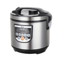 Cuiseur à riz électrique multifonction intelligent en acier inoxydable en gros avec tasse à mesurer - Prix d'usine de haute qualité, capacité de 5,1 à 6 L