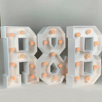 JAGUARSIGN Fabricant de lettres lumineuses personnalisées « Marry Me », décoration de mariage, lettres LED, enseigne « Mr and Mrs » de 4 pieds