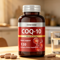 Complément Alimentaire de Qualité Supérieure : Gélules de Coenzyme Q10 Pur Ubiquinol CoQ10 100mg pour l'Énergie des Hommes et des Femmes Actifs