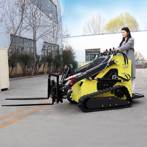 Envío Gratis 1 tonelada 1000 kg Somate China Minicargadora de orugas Dingo con plataforma para operador y accesorios - Product Image 1
