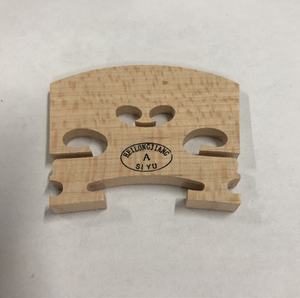 Puente de Violín de madera maciza de arce de marca personalizada, precio al por mayor, accesorio de cuerda de precio barato de alta calidad también para violonchelo viola - Product Image 5