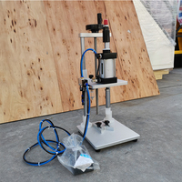 Machine de serrage de bouchons manuelle de bureau portable à prix d'usine, technologie à moteur, acier inoxydable de qualité alimentaire SUS304/316