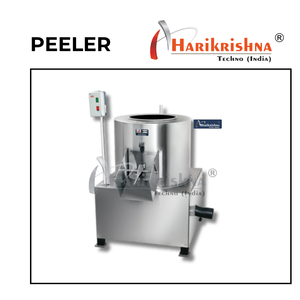เครื่องปอกผักอัตโนมัติ Hari Krishna Techno สำหรับมันฝรั่ง แครอท หัวหอม ใช้ในอุตสาหกรรม มีจำหน่ายในราคาที่ดีที่สุด - Product Image 3