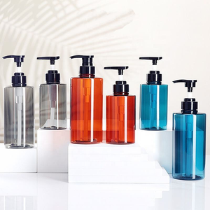 Customized 300ml 500ml Shower Gel Shampoo <b>Bottle</b> Empty Wash and Care Lotion <b>Bottle</b> PET <b>Pump</b> <b>Bottle</b> - Product Image 2