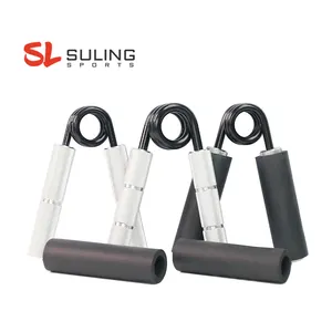 2024 Hot Selling Adjustable Hand Exerciser Forearm and Fingers Aluminum Metal Hand Grip Gripper and Wrist Strengthener