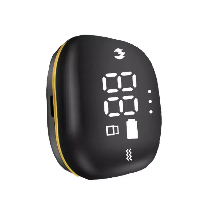 High quality temperature and vibrate massage push button switches controller for knee pads