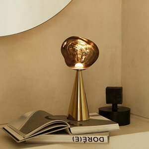 Lampada da Tavolo LED Moderna di Lusso Ricaricabile in Metallo per <span class=keywords><strong>Ristorante</strong></span> Sala da Pranzo Soggiorno Lampada Decorativa Senza Fili <span class=keywords><strong>Luce</strong></span> Notturna - Product Image 6