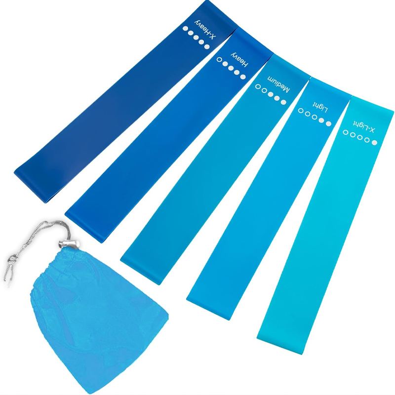 Set da cinque pezzi con sfumatura blu profondo